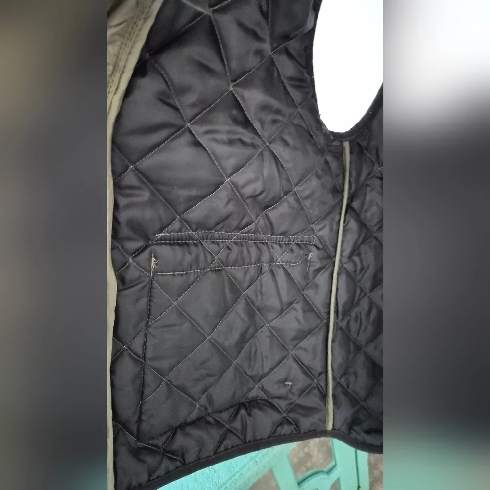 Onepiece Champ Quilted Vest Olive Green Unisex Men’s S Puffer Snap Pocket
